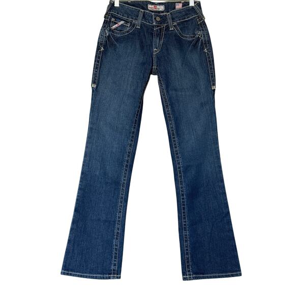 Ariat Women’s FR DuraStretch Midrise Boot Cut Jean NEW Size 25R 10016176 - Picture 2 of 12